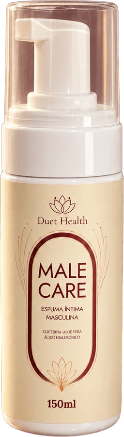 Espuma Íntima Masculina Duet Health — 150 ml